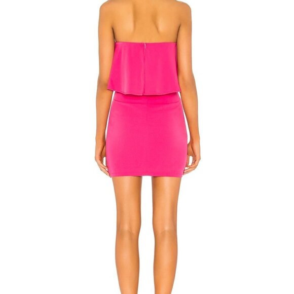 superdown Catalina Ruffle Tube Mini Dress | Revolve - Picture 8 of 9